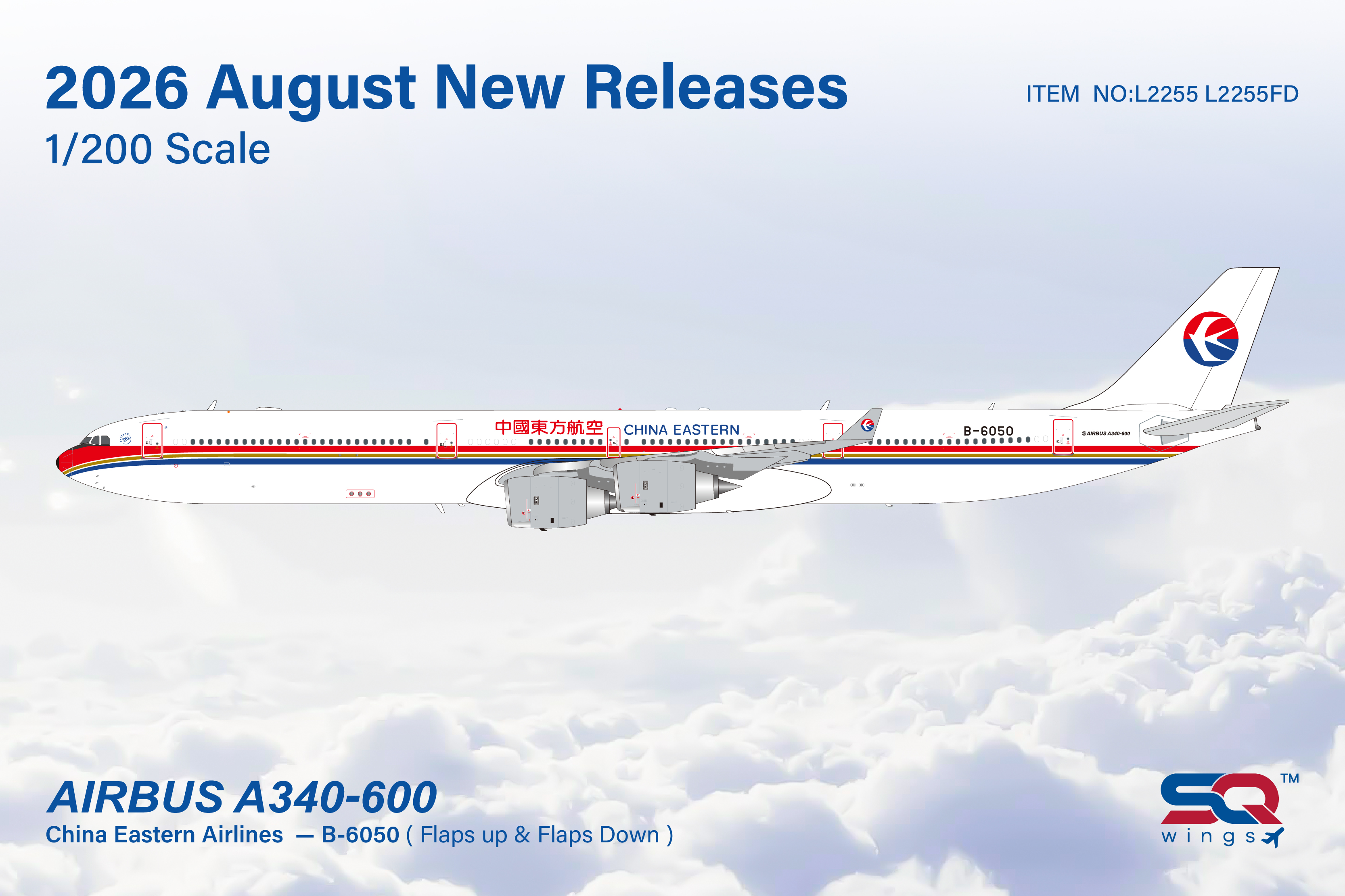 China Eastern Airlines A340-600 B-6050 - SQwings