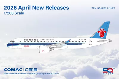 SQwings Diecast Aircraft Models_1:200 Alloy Airliners_Boeing