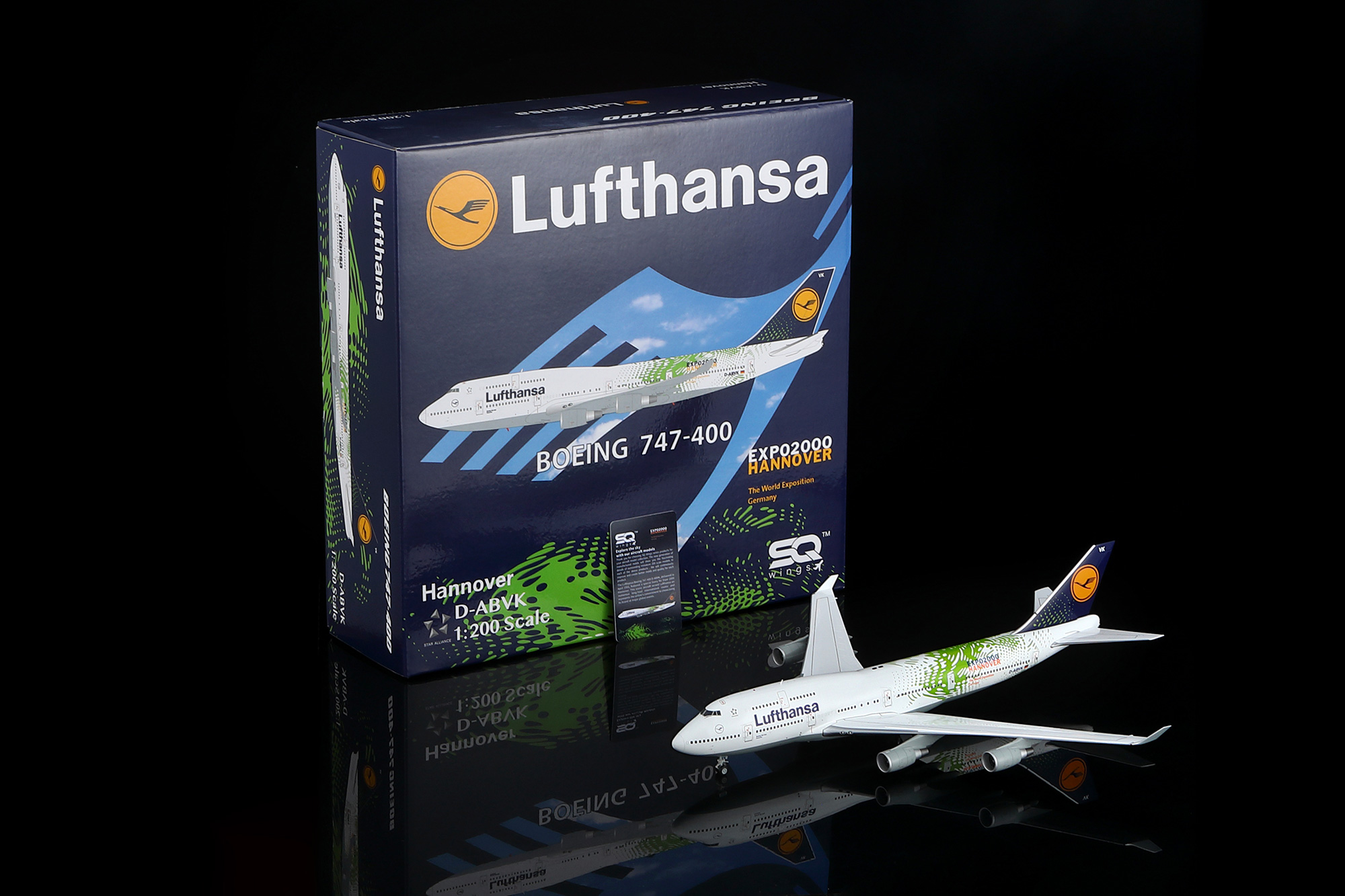 航空機・ヘリコプター 1/200 Lufthansa BOEING 747-400 Lufthansa B747-400 