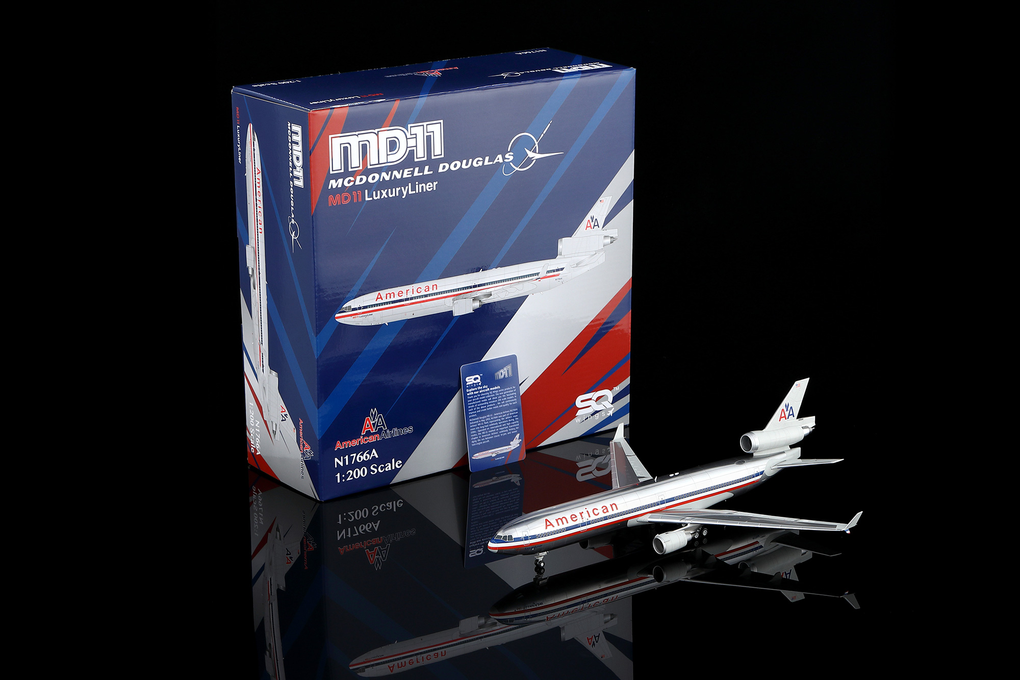 American Airlines MD-11 N1766A - SQwings