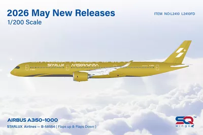 SQwings Diecast Aircraft Models_1:200 Alloy Airliners_Boeing