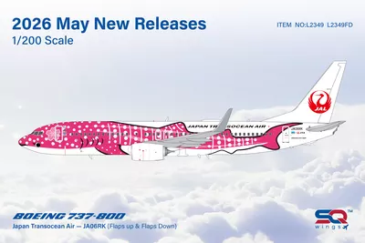 SQwings Diecast Aircraft Models_1:200 Alloy Airliners_Boeing