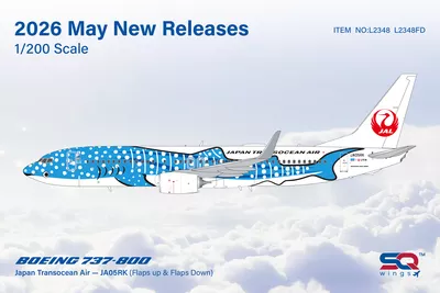 SQwings Diecast Aircraft Models_1:200 Alloy Airliners_Boeing